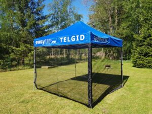 3x3m telgi sein "sääsevõrk"
